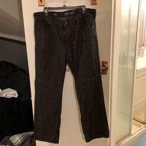 Affliction Blake Relaxed Straight 38x34 Black